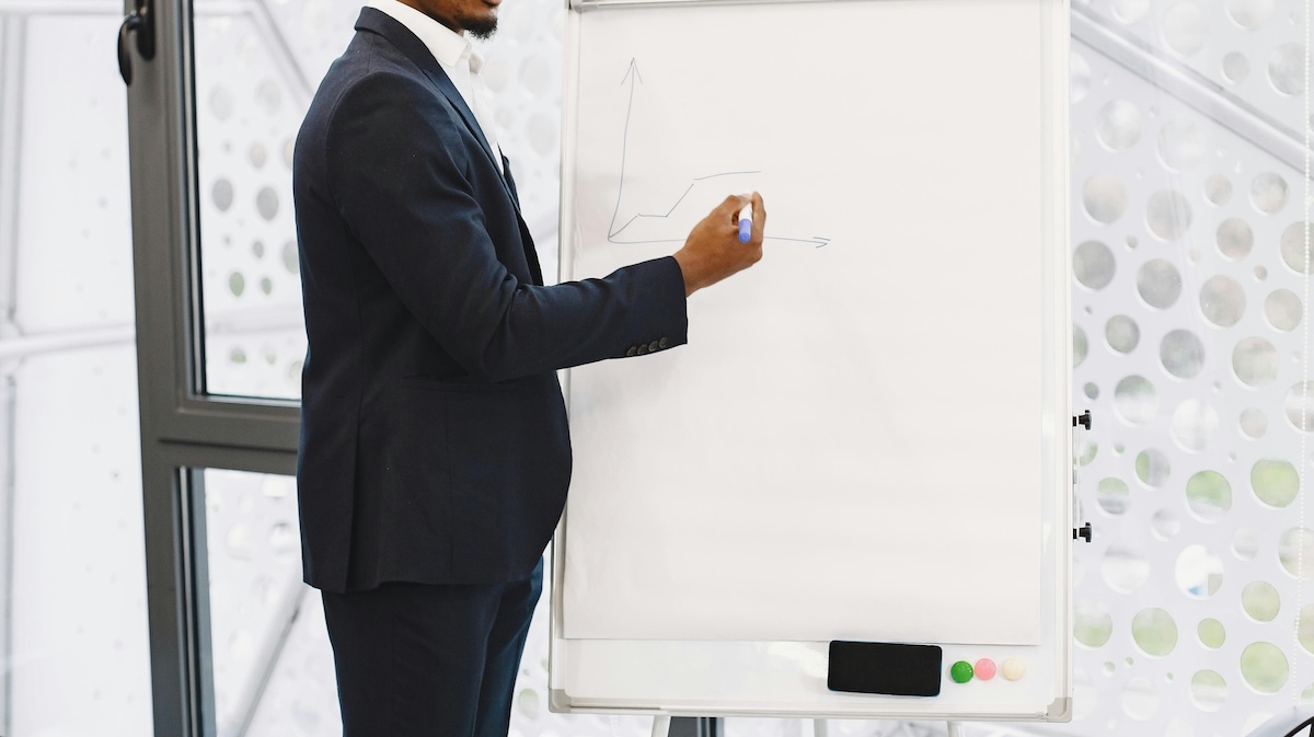 コンサルタントのプレゼンテーション